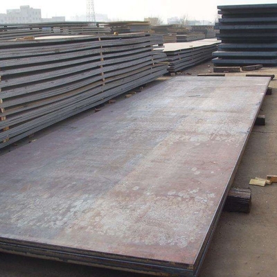 Hot Rolled Steel Plate A36 Ss400 St37 St52 Surface Bare/Shot Blasted and Spray Paint