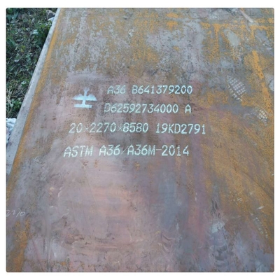 ASTM A36/ASTM A283 Grade C Mild Hot Rolled Carbon Steel Plate for Building Material