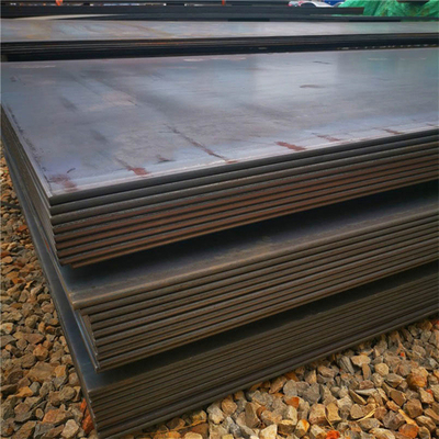 BS Standard 0.7mm-300mm Hr Ms Sheet Corten High Carbon Steel Plate for Building Material