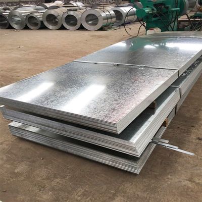 Custom Width A36 Galvanized Steel Construction Material / Electrogalvanied Sheet 0.1-60mm Thickness