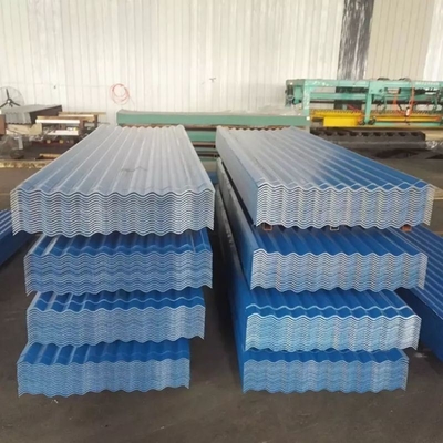 DX51D SGCC Grade 0.12-0.85mm PPGI/PPGL/Gi Corrugated Sheet 30-150g Hot-DIP Galvanized Roof Panel Roofingsheet Coated Steel Sheets