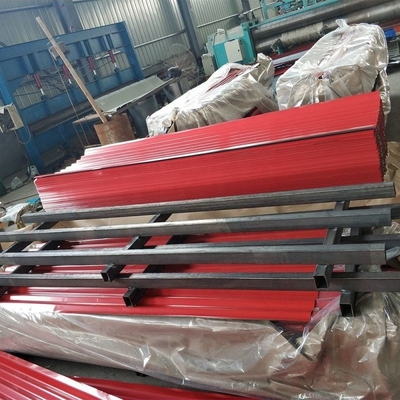 DX51D SGCC Grade 0.12-0.85mm PPGI/PPGL/Gi Corrugated Sheet 30-150g Hot-DIP Galvanized Roof Panel Roofingsheet Coated Steel Sheets