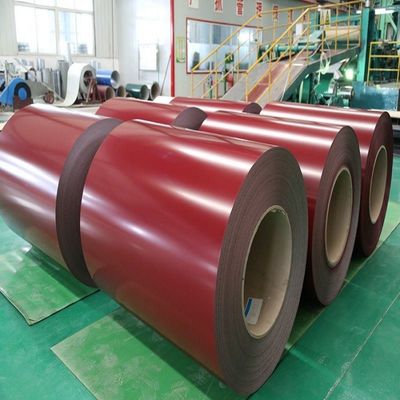 Stock 0.1mm-1.2mm*12.7mm-1500mm Color Prepainted Galvanized Steel Coil PPGI PPGL Roofing Coil