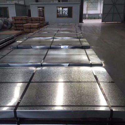 Custom Width Dx51d Dx52D Dx53D Dx54D Dx55D SPCC SGCC Secc Z275 Zinc Galvanized Metal Sheet Hot Dipped Galvanized Steel Sheets Plates