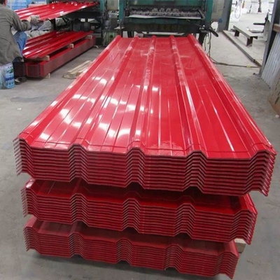 600-2000mm Dx51d Dx52D SGCC Hot Dipped Corrugated Galvanized Steel Metal Roof Sheet