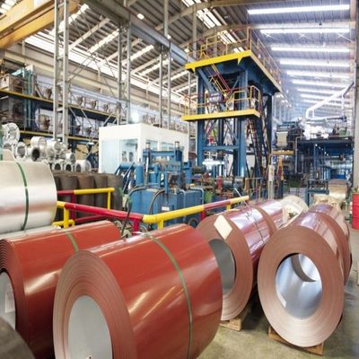 BS Standard G350 G450 G550 PPGI 90g Zinc Coated All Ral Color Prepainted Galvanized Steel Coil