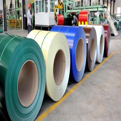 BS Standard G350 G450 G550 PPGI 90g Zinc Coated All Ral Color Prepainted Galvanized Steel Coil