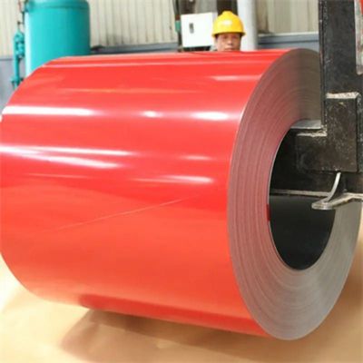 Architecture Customization 0.55mm Az150g Prefinished Chromadek Aluzinc Metal Steel Roll