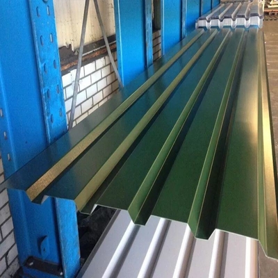 Color Coated Metal Roof Tiles/PPGI Corrugated Zinc Roofing Sheet with Custom Length