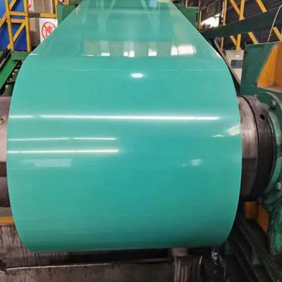 Normal or Oiled 1219*0.3-0.8mm Ral9019 ASTM A653m PPGI Coils for Metal Roofing Sheet