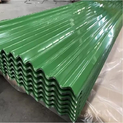 Prepainted 0.47mm Zinc Coated Galvanized Steel Strip Corrugated Roofing Sheets