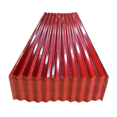 Steel Plate Corrugated Sheet 0.1-2.0mm Thickness 30-275g Hot-DIP Galvanized Roof Panel
