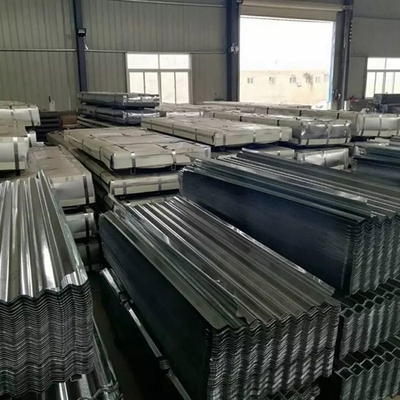 Aluminium Galvanized Aluzinc Corrugated Steel Roofing Sheet with 0.1mm-1.2mm Thickness