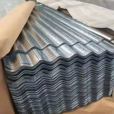 0.12-1.2mm Corrugated Sheet 30-150g Hot-DIP Galvanized Roof Panel with Customization