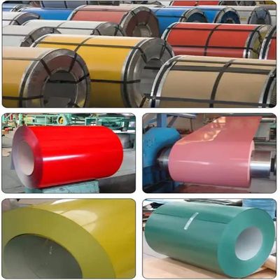 PPGI/PPGL Galvanized Corrugated Roofing Steel Sheet Plate Coil 0.1mm-1.5mm*12.7mm-1500mm