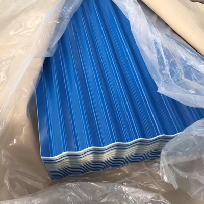 EXW Trapezoidal Roofing Wall Sheet Building Material with and Prepainted Steel Sheet