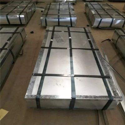 Galvanized Steel Sheet Aluzinc Coated Corrugated Roofing Sheet for 5-25m 0.1mm-1.2mm