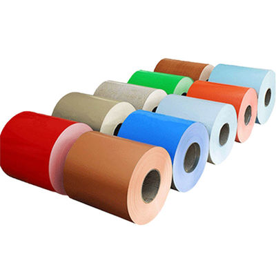 Slit Edge Prime Prepainted PPGL Steel Coil PPGI Color Coated Galvanized Sheet in Coil