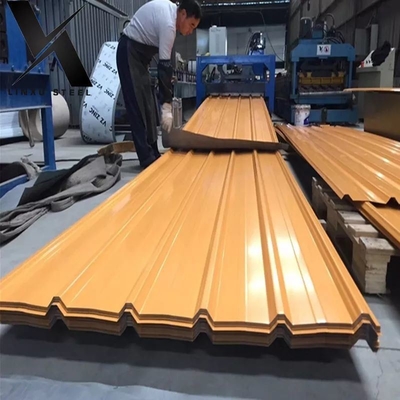 Color Coated Corrugated Roof Galvanized Sheet Metal Roofing /Gi Corrugated Steel Sheet