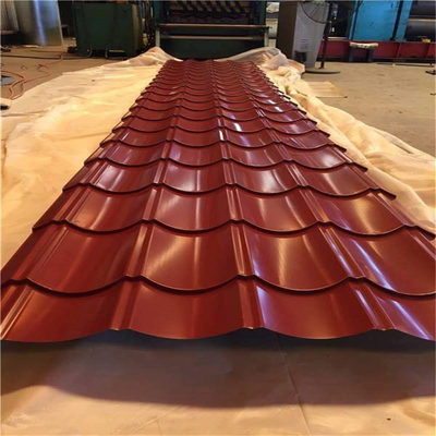 Color Coated Corrugated Roof Galvanized Sheet Metal Roofing /Gi Corrugated Steel Sheet