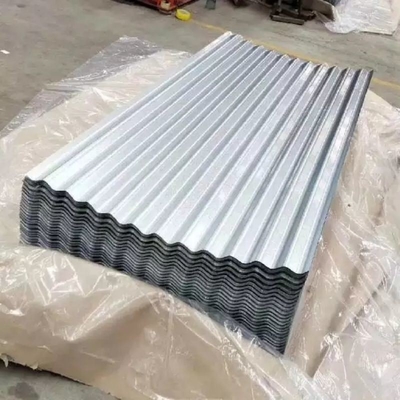 Electrogalvanized Corrugated Roofing Sheet with Ral Code No. or Custom Color Selection