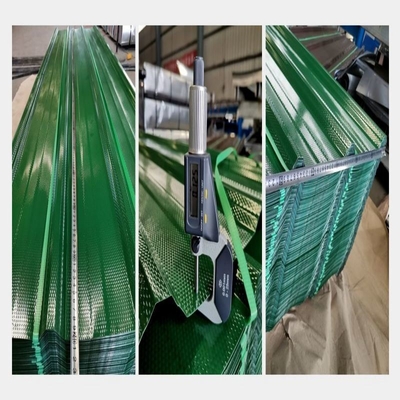 Galvanized 950mm Width Color Steel Tile Micro Corrugated Roofing Sheet for Durability