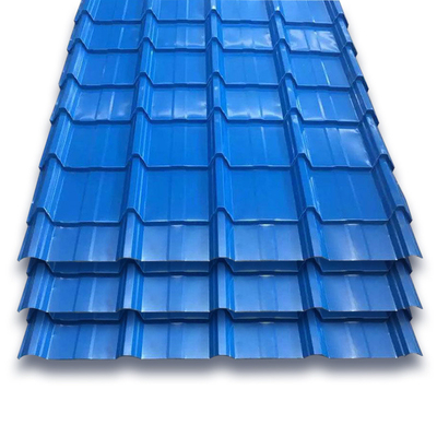Z30-275g Ral Color Roofing Metal Sheet with Custom Width and Galvanize Technique