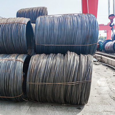 ASTM Standard Hot DIP Galvanized Black Surface Low Carbon Steel Wire Rod for Building
