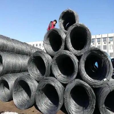Black Surface Carbon Steel Metal Wire Rod for Packaging from Hot DIP Galvanizing
