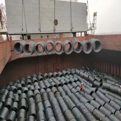 Black Surface Carbon Steel Metal Wire Rod for Packaging from Hot DIP Galvanizing