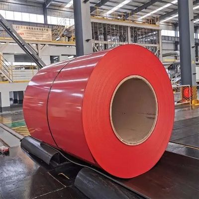 Zinc Gi Coated Flat Steel Double Coated Color Painted Metal Roll Paint Galvanized Zinc Coating 0.6mm PPGI PPGL