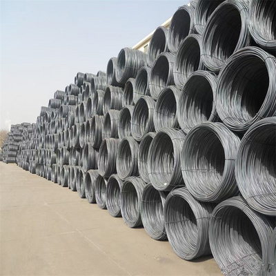 Hot Rolling Technique Q195 Q235 Steel Wire with Customized Request