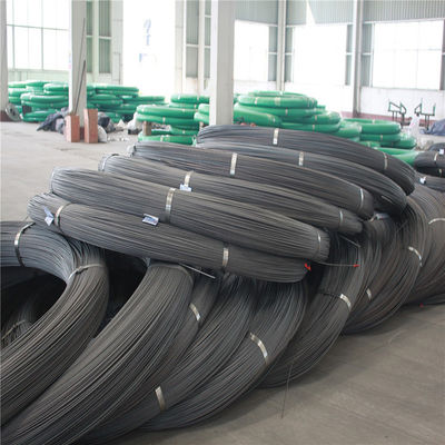 Hot Rolled Carbon Wire 5.5 mm / 6.5 mm Surface Black for Building Construction Material