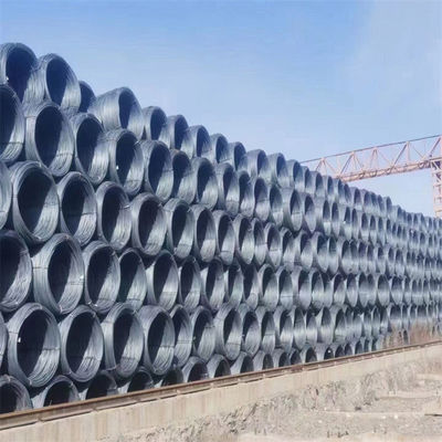 Hot Rolled Galvanized Springs Steel Wire Rod From SAE1006/1008 Q195/235 Black Surface