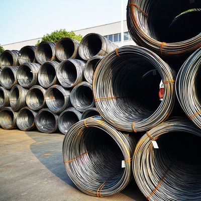 CE Certified Manufacturing Hot Rolled Low Carbon Steel Wire Rod for Construction
