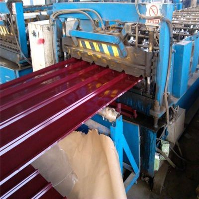 3.0-8.0T Coil Weight Range Aluminium Corrugated Roofing Sheet for Architecture Needs