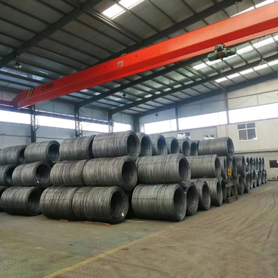 Phosphating SAE1018 Hot Dipped Bright Steel Cable Steel Wire Rod Reel Weight 1.8-2.4tons