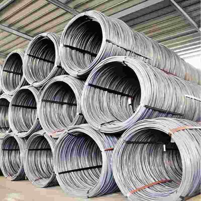 Low Carbon Steel Wire Rod for Construction Materials Hot Dipped Q195 5.5mm 6.5mm 8mm Wire from Chinese