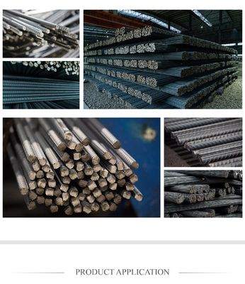 HRB400 HRB500 Fiberglass Steel Reinforcing Bars Deformed Iron Bar Steel Bar Construction Rebars Coiled Steel Rod 6mm 8mm 10mm