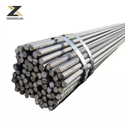 Iron Deformed Steel Bar Rod Reinforcing Bar for Building Construction Grade Gr60 Length 6m/12m
