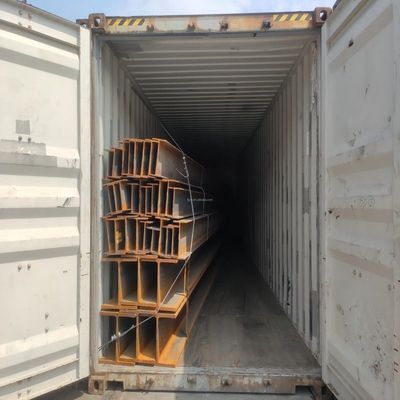 Hot Rolled H Beams 100 mm 20mm S235jr A36 S275jr S Length 12m or Custom H Beam 150X150 for Shipbuilding