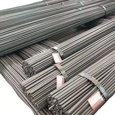 Ribbed Steel Rebar 6mm 8mm 10mm 12mm Mild Steel Deformed Bar Iron Rod Hrb500e Grade