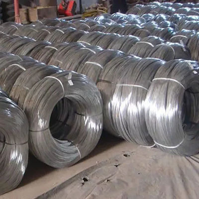 SAE1006 / SAE1008 / Q195 / Q235 Construction Galvanized Steel Wire for Chain Link Fence