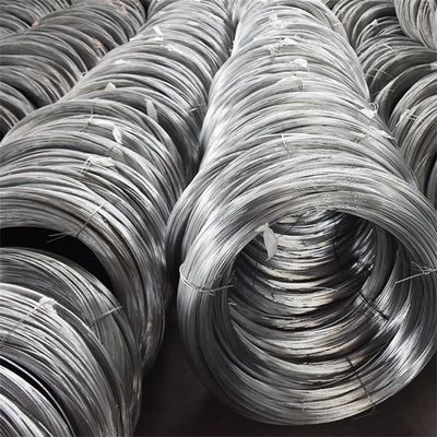 High Tensile Hot Dipped Gi Galvanised Wire Rod 0.3mm Smooth Surface Drawn Wire Technique