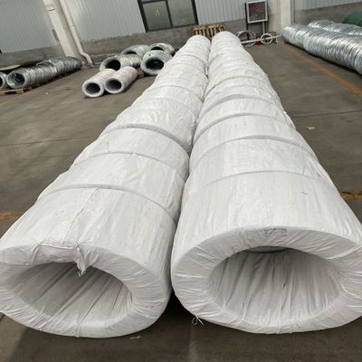 SAE 1008 /1006 0.3mm 6.5mm ASTM 14 Gauge Galvanized Steel Wire for Building Packaging
