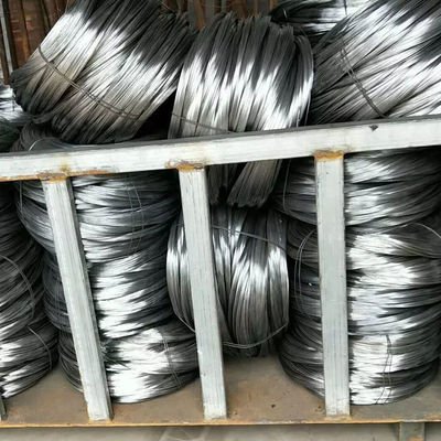 SAE 1008/1006 0.3mm-6.5mm ASTM 14 Gauge Hot Dipped Galvanized Steel Wire for Packaging