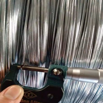 ISO Certified Zinc Coated Gi High Tensile High Carbon Steel Galvanised Wire