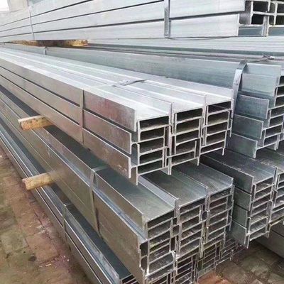 100X100mm Galvanized Steel H Beam for Concrete Sleeper Retaining Wall Post Q355