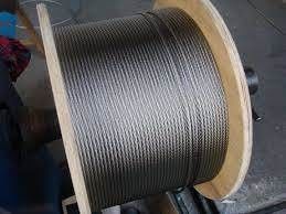 6*12 6*19 6*37 FC Iwrc Galvanized Stainless Steel Iron Wire Rope with ASTM Standard