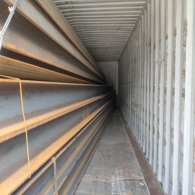 Q235 Grade Steel H Shape Beam 5800 6000 11800 with and Customized Length Samples